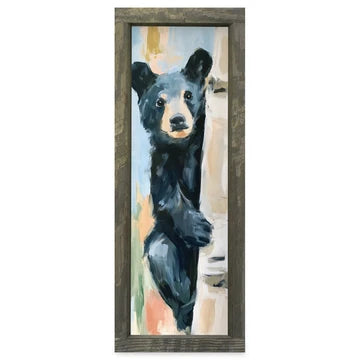 Bear Cub Hug Skinny Artwork