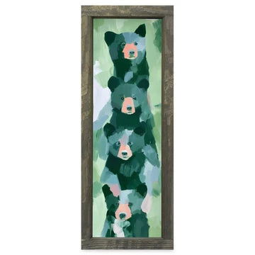 Bear Family Stack Skinny Artwork