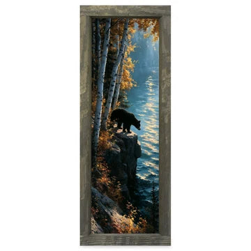 Golden Birch Bluff Bear Skinny Artwork
