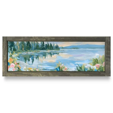 Wildflower Lake Morning Skinny Artwork