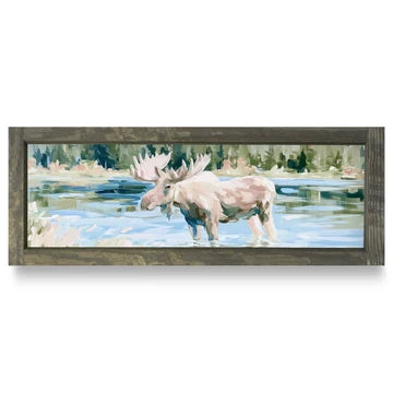 Moose In The Shallows Skinny Artwork