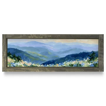 Blue Ridge Wildflowers Skinny Artwork
