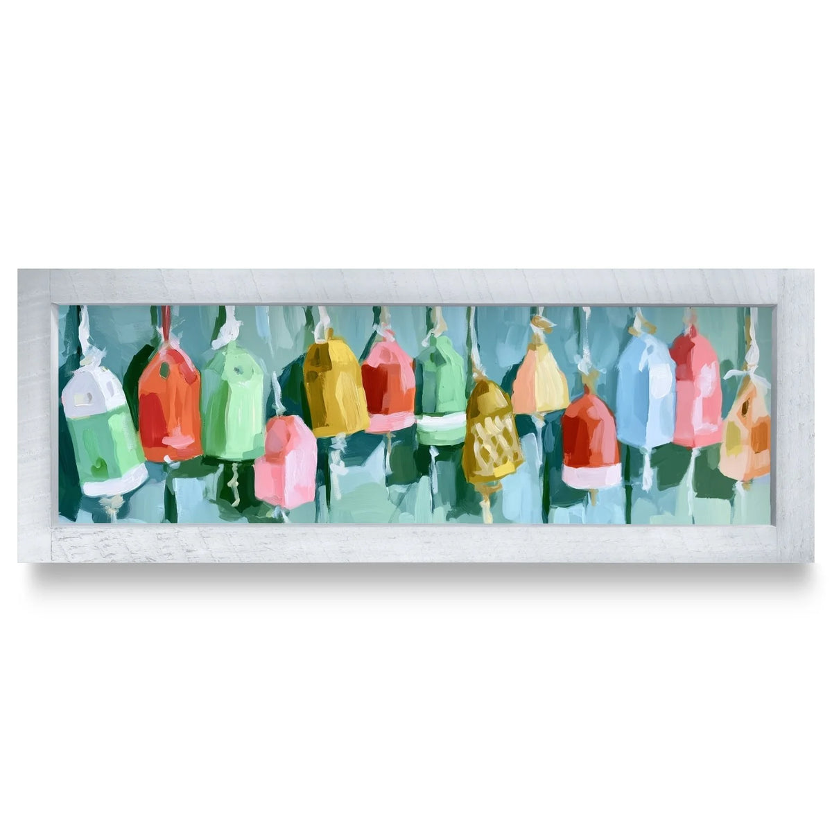 Colorful Buoy Lineup Skinny Artwork