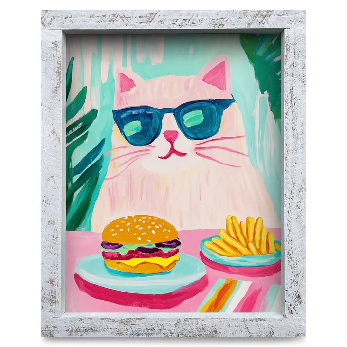Cat Burger Artwork - VERTICAL