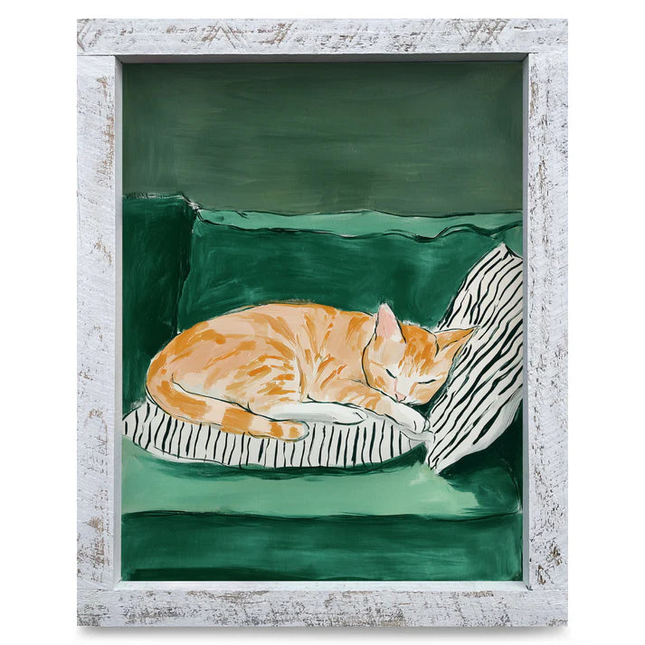 Cat Nap Artwork - VERTICAL