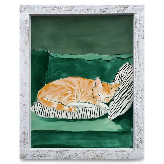 Cat Nap Artwork - VERTICAL