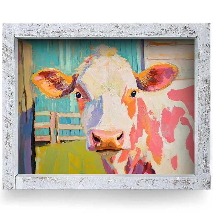 Cow Portrait Artwork