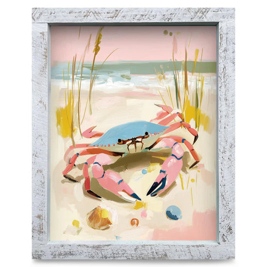 Pastel Crab Artwork
