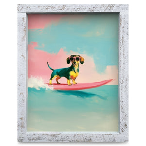 Art-Surfin Dachshund