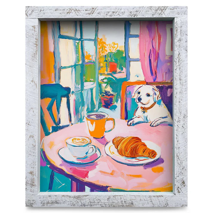 Doggie Lunch Date Artwork - VERTICAL