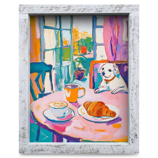 Doggie Lunch Date Artwork - VERTICAL