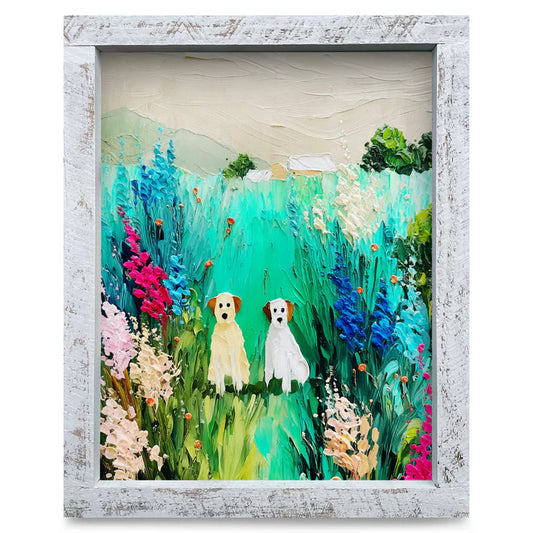 Farm Dogs Artwork - VERTICAL