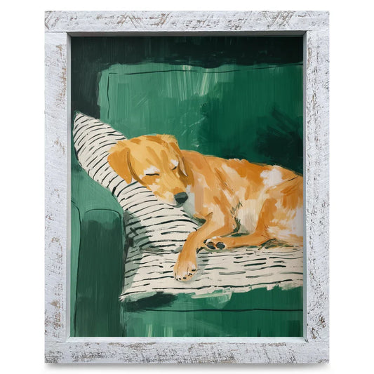 Dog Nap Artwork - VERTICAL