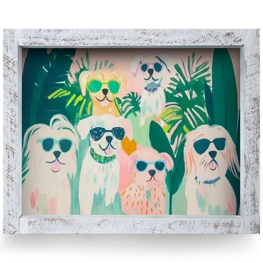 Dog Beach Buddies Artwork - HORIZONTAL