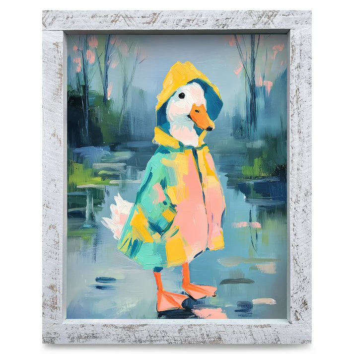 Raincoat Duck Artwork