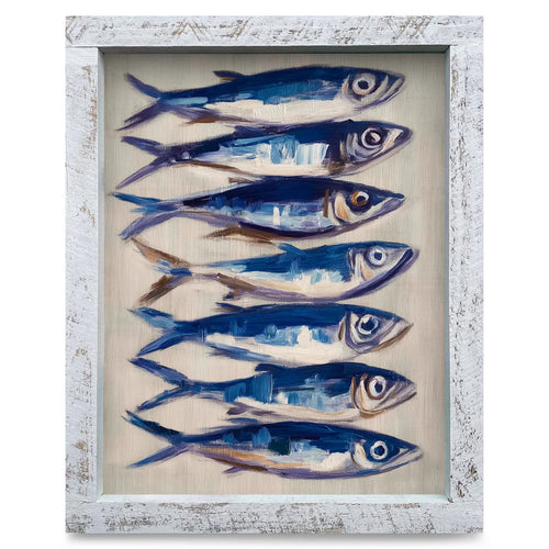 Art-Blue Fish Stack