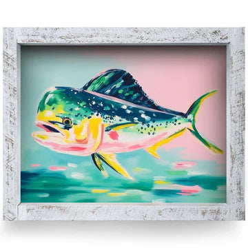 Colorful Mahi Mahi Artwork