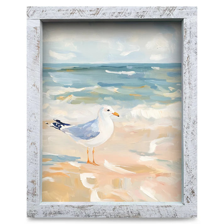 Classic Seagull Artwork - VERTICAL