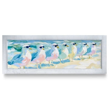 Seagulls In Sunglasses Skinny Artwork