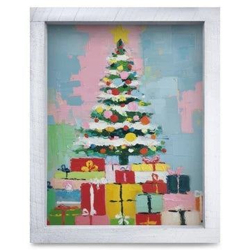 Star Topped Christmas Joy Artwork