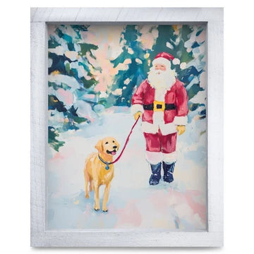 Santa Walk Artwork