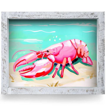 Coastal Lobster Artwork