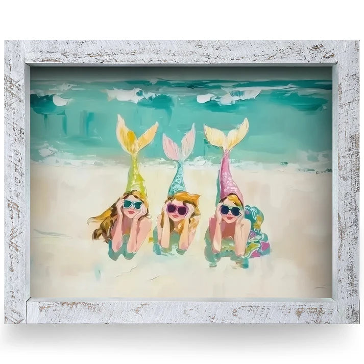 The Cutest Mermaid Artwork - HORIZONTAL