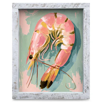 Pastel Shrimp Artwork