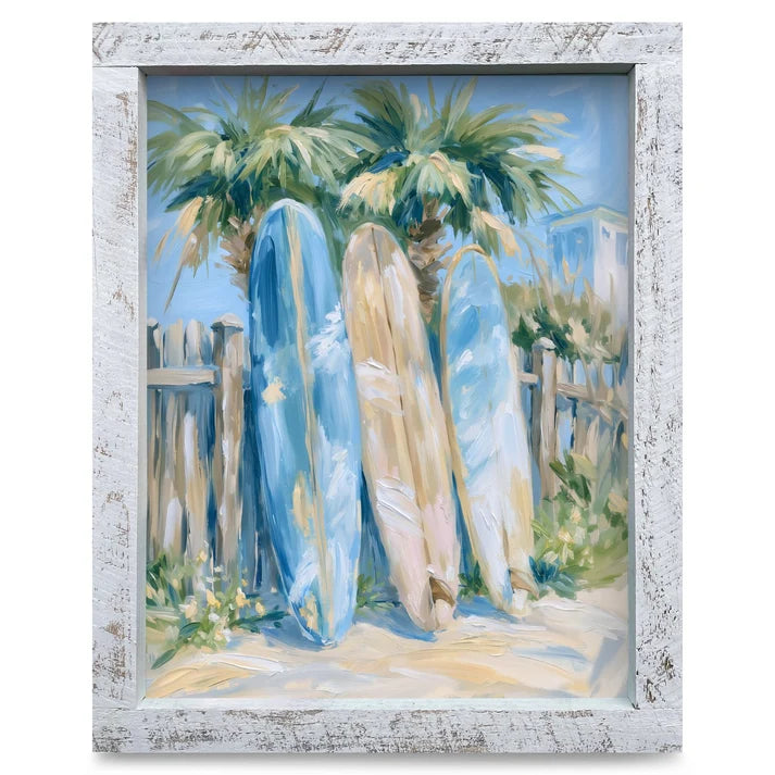 Beachside Surfboards Artwork