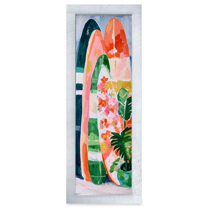 Surfboards & Palm Skinny Artwork