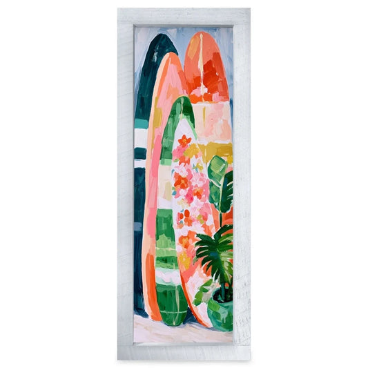 Surfboards & Palm Skinny Artwork