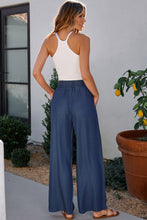 Load image into Gallery viewer, Blue High Waisted Pants