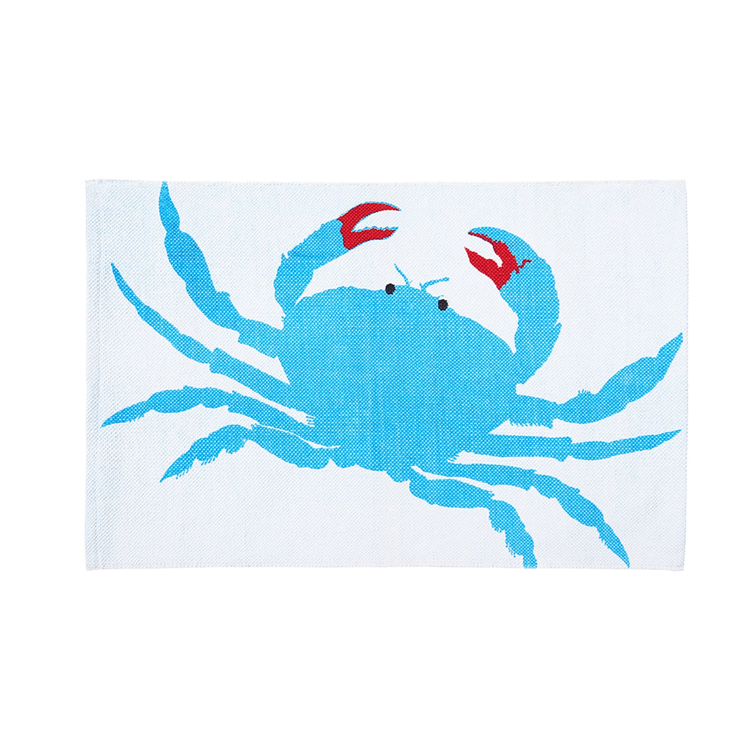 Blue Crab Door Mat