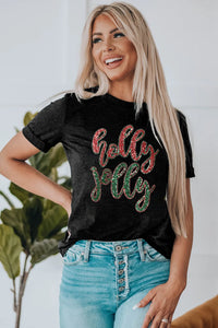 Holly Jolly Short Sleeve Tee