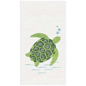 Green Turtle Towel