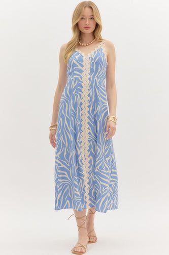 Sleeveless Ric Rac Dress