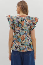 Load image into Gallery viewer, Cinnamon Floral Top