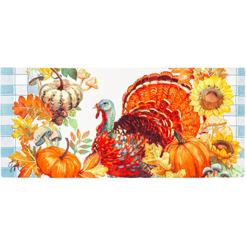 Switch Mat - Gingham Turkey