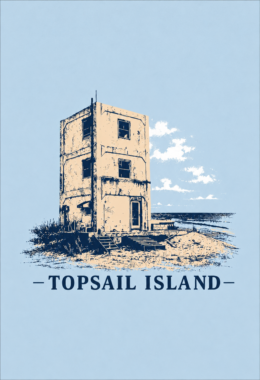 Topsail Bumblebee Tower Short Sleeve T-Shirt