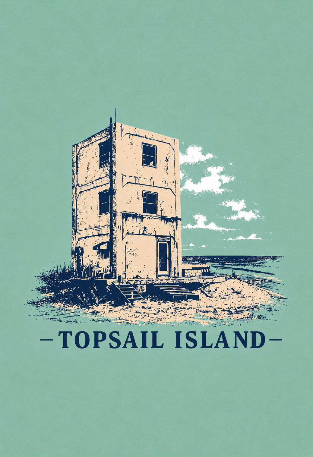 Topsail Bumblebee Tower Short Sleeve T-Shirt