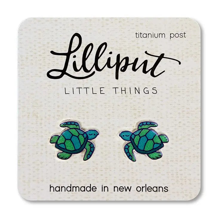 Sea Turtle Earrings