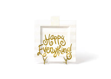 Load image into Gallery viewer, Happy Everything Big Square Platter - White Stripe