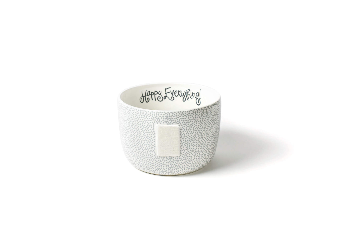 Happy Everything Big Bowl - Stone Small Dot