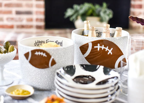 Happy Everything Big Bowl - Stone Small Dot
