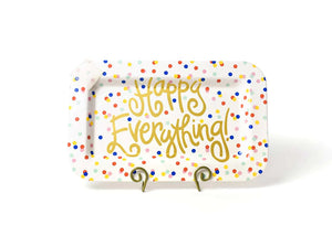 Happy Everything Rectangle Platter - Happy Dot