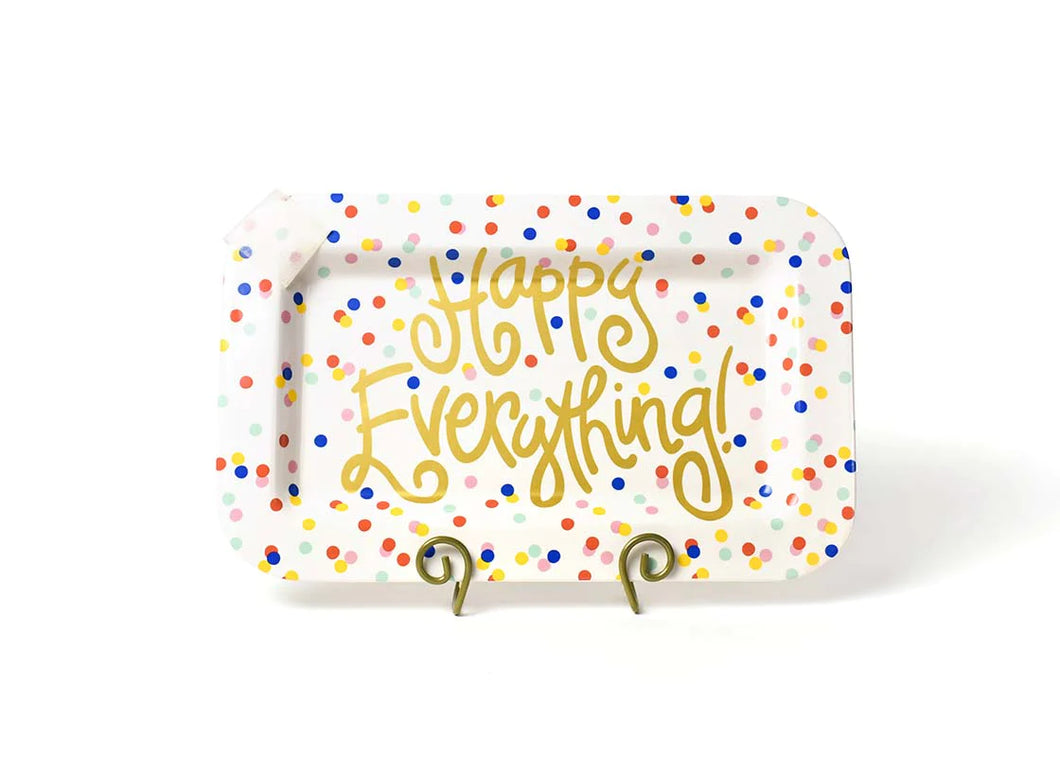 Happy Everything Rectangle Platter - Happy Dot