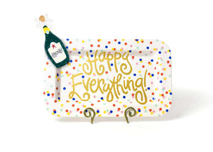 Happy Everything Rectangle Platter - Happy Dot