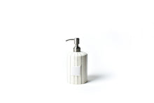 Load image into Gallery viewer, Happy Everything Mini Soap Pump - Stone Skinny Stripe