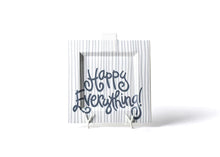 Load image into Gallery viewer, Happy Everything Big Square Platter - Stone Stripe