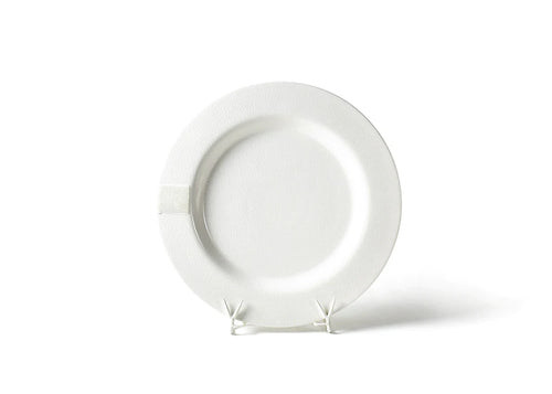 Happy Everything Big Round Platter - White Small Dot